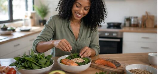 Anti Inflammatory Salmon Lunch Bowl: Easy Meal Prep for Busy Women