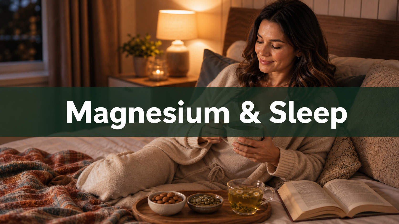 Magnesium for Sleep: Benefits, Dosage, Side Effects, and Food Sources
