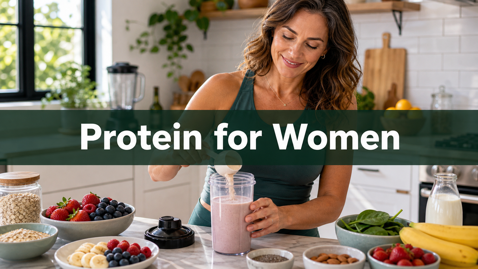 Best Protein Powder for Women Over 40: What to Look For Before Buying
