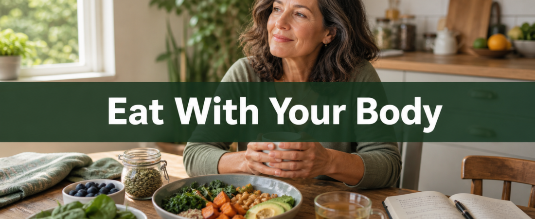 Eating Well Through Hormonal Changes: From Your Cycle to Menopause