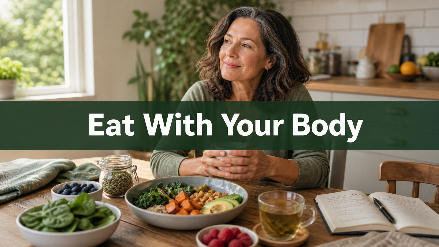 Eating Well Through Hormonal Changes: From Your Cycle to Menopause