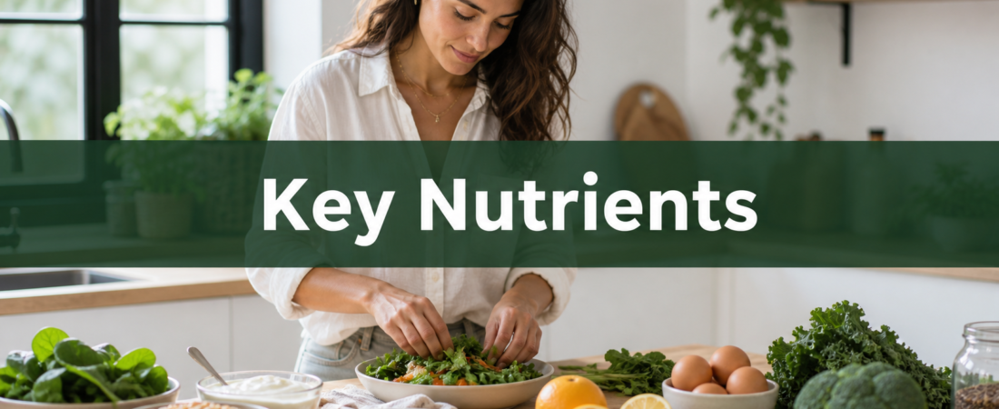 Iron, Calcium, and Folate: Three Nutrients Women Should Pay Attention To