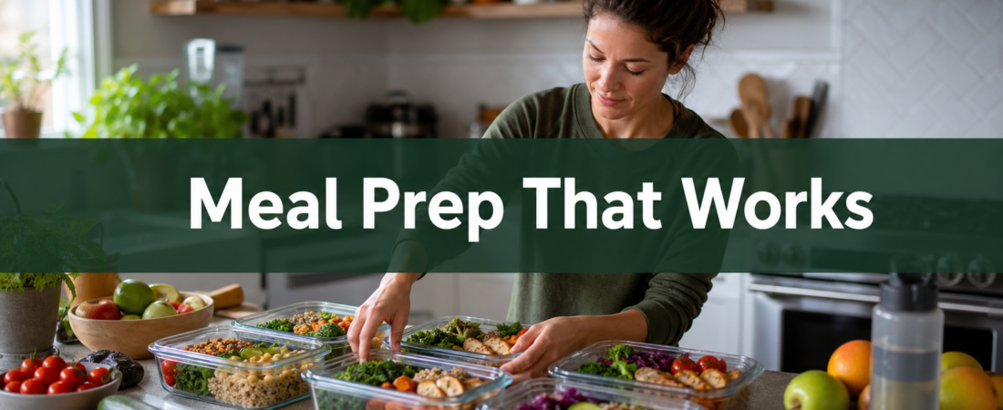 A Practical Meal Prep Guide for Busy Women Who Want to Eat Better