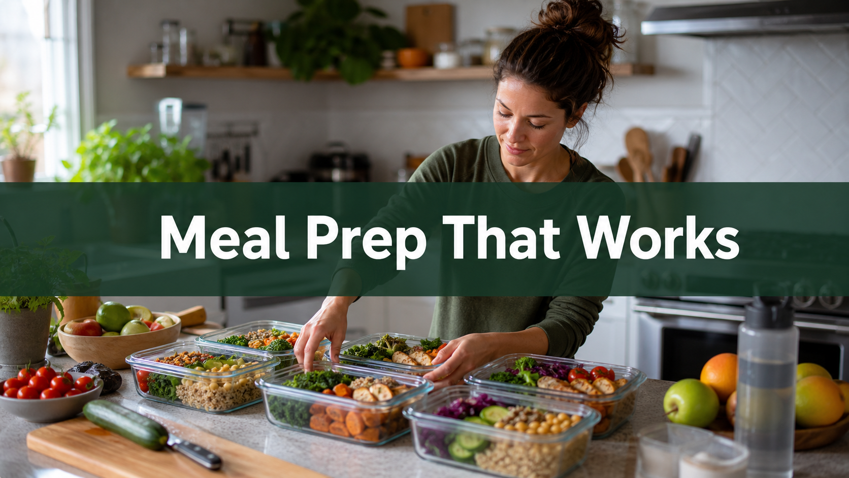 A Practical Meal Prep Guide for Busy Women Who Want to Eat Better